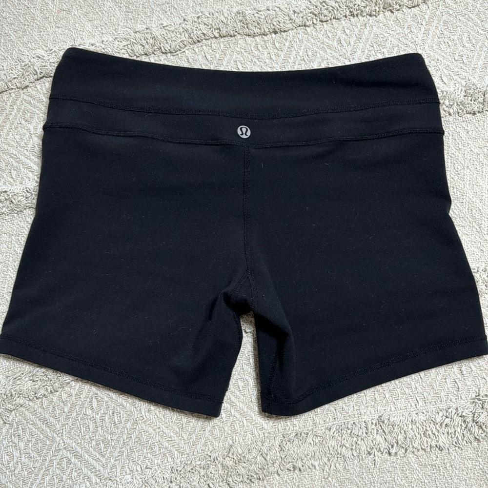 Lululemon Athletica Reversible Compression Biker Shorts